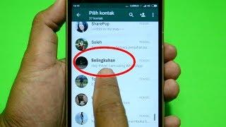 How to Hide contacts whatsapp