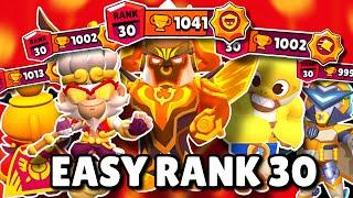 Top 10 Easiest Rank 30s In Brawl Stars (New Meta)