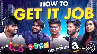 Freshers Roadmap for IT Job in 2024 - 4 in1 Roundtable Podcast | How to get IT Jobs in Tamil