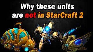 Brood War Protoss units that didn't make it into StarCraft 2
