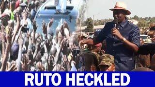 Wild Crowd forces Ruto to produce MP Salasya before addressing them