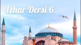 İzhar Dersi_6 Harfi Cerlerin Tealluku