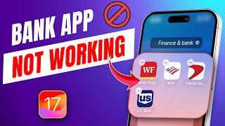 How to fix bank app not working on iPhone | bank app keeps crashing on iOS