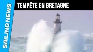 Tempête sur la Pointe de Bretagne