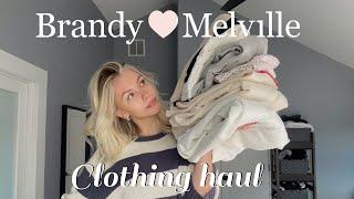 Brandy Melville haul from a Brandy model