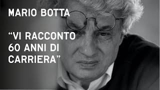 Architetto Mario Botta: "sono un architetto del 900"