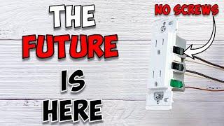 The BEST Outlet NO More Screw Terminals | 5  Minute Install