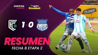 Cumbayá FC 1 - 0 CS Emelec / Resumen Fecha 8 / 2da Etapa / LigaPro Ecuabet