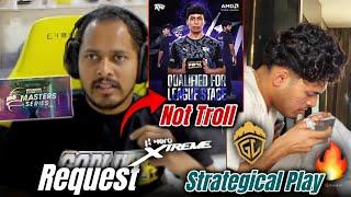 Why Godlike Not Troll Rnt~ Request  | punk Strategical Play For Qualifying | Jelly Support