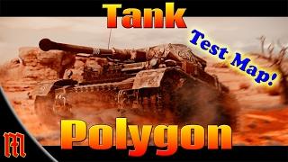 War Thunder: Tank Polygon Test Drive Map