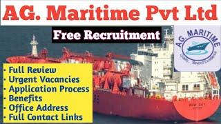 AG. Maritime Pvt Ltd Full Review Details | Urgent Vacancies | Office Address | Joining Links