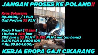 SEPUTAR TKI POLANDIA - STOP PROSES KERJA KE POLANDIA‼️ POLANDIA ORA ANA DUITE‼️