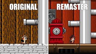 Chip 'n Dale Rescue Rangers: Original [1990] vs Remaster (Fan Made) [2025]  (Version Comparison)