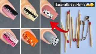 Top 8 Easynailart compilation || Easy nailart for beginners || Simple naildesign for long nails ||