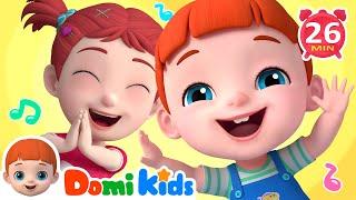 If You're Happy and You Know It Song + More Domi Kids Songs & Nursery Rhymes | Educational Songs