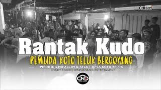 RENTAK KUDO TERBARU "Pemuda Koto Teluk Bergoyang" PERNIKAHAN ALIM & SELA | Live CHINDY STUDIO