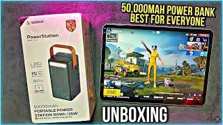 Sigma PowerBank 50000Mah Unboxing & Review | Best For PUBG Players & Travelling | Electro Sam