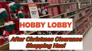 Daddy’s Treasure Chest  is live! Hobby Lobby 90% off After Christmas Clearance Haul