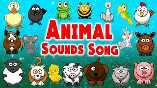 Animal Sounds Song | Guess Farm Animal Sounds | LittleKidsTV