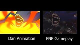 Shin Sonic Part 3 | Game/Cover x FNF Animation Comparison