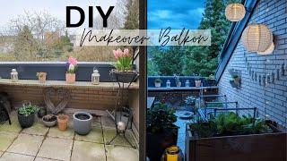 DIY Projekt: Gemütlicher Balkon - Hängender Kräutergarten | Grünbelag mühelos entfernen | Upcycling