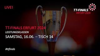 TT-Finals 2024 I DM Leistungsklassen I Tag 3 - Tisch 14