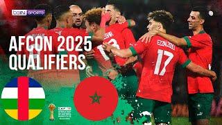 Central Africa Republic vs Morocco | AFCON 2025 Qualifiers HIGHLIGHTS | 10/15/24 | beIN SPORTS USA