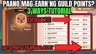 Paano MAG-EARN ng GUILD POINTS? (Paano Makasali sa Guild?) | Axie Infinity Update