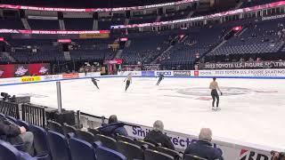 Alysa Liu - FS run-thru #USChamps22 1/5/22