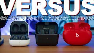 Sennheiser CX Vs Beats Studio Buds Vs Galaxy Buds 2