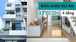 BÀN GIAO DỰ ÁN - NHÀ PHỐ 4 TẦNG | KIẾN THIẾT VIỆT