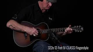 Taylor 322e 12 Fret V CLASS FS Fingerstyle