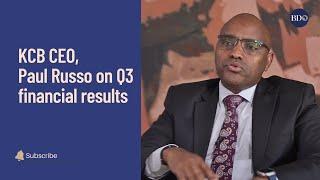 KCB CEO Paul Russo on Q3 financial results