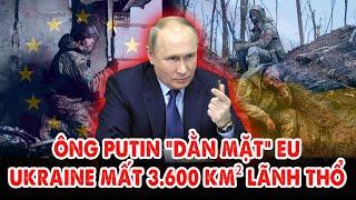 Ông Putin “dằn mặt” EU: Ukraine mất 3.600 km² lãnh thổ, Kiev kêu gọi đàm phán khẩn cấp