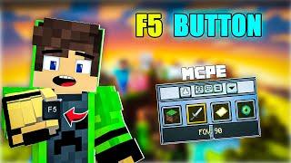 F5 Button Addon For Minecraft PE 1.21.23 | F5 Button One click Perspective view change