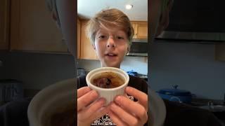 Coffee Carmel Crème brûlée! #shorts #fyp #viral #cooking #food  #recipe #coffee #trending #sugar