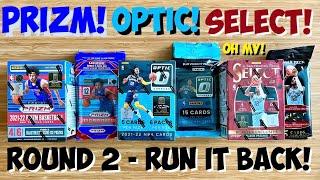 2021-22 Panini Prizm vs Optic vs Select Basketball Battle! Blasters & Cellos/Hanger Packs - Round 2!