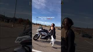 #motorcycle #bikergirl #kawasaki #ninja300 #motorcyclegirl #kawaii