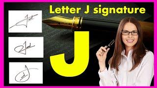 Signature ideas for letter J | J signature style