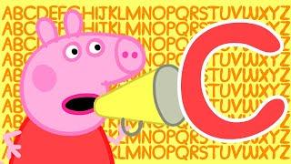 Peppa Pig  Letter C | Learn the Alphabet with Peppa Pig | ABC Letter Boxes | Learn with Peppa Pig