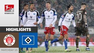 HSV Comes Back After An Embarrassing Start! | St. Pauli - Hamburger SV | Highlights | Bundesliga 2