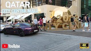 QATAR, city center Doha mall - 2022- 4K UHD 60FPS.