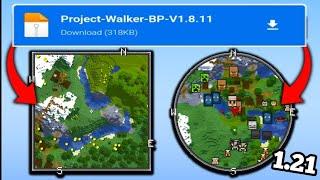 Download the map mod in Minecraft mobile 1.21️