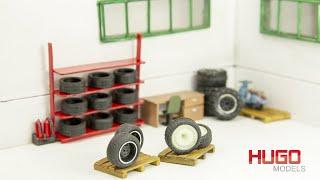 How to make wheel custom with rubber tire