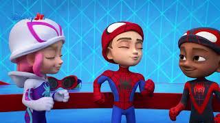 Kostium z mackami | Spidey i super-kumple | Disney Junior Polska