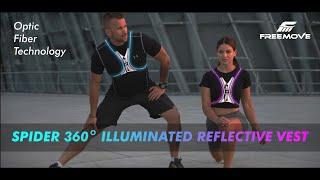 FREEMOVE Spider 360° Illuminated Reflective Vest - Promo