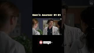 Grey's Anatomy S1 E1 Part-10 #greysanatomy #decodeRx #seriesbreakdown #storyanalysis #shorts