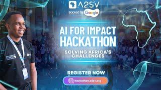 Africa, Join the 2024 A2SV AI For Impact Hackathon! 