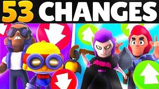 The BIGGEST Balance Update in Brawl Stars 