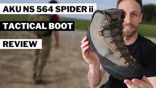 AKU NS 564 SPIDER ii TACTICAL BOOT REVIEW